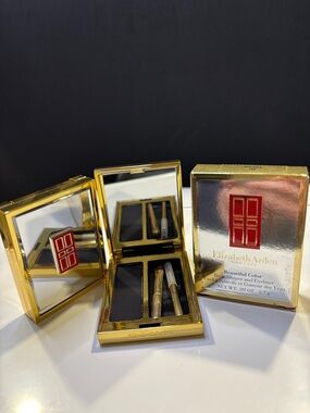 Elizabeth Arden Gold Brow Shaper & Eyeliner Compact